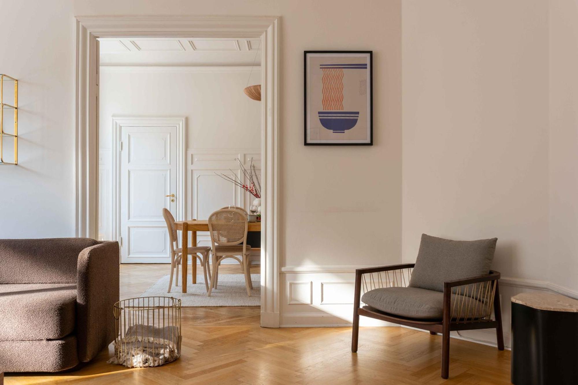 Lovely 3Br Manor Apartment 5 Min From Tivoli Gardens Copenhaga Exterior foto
